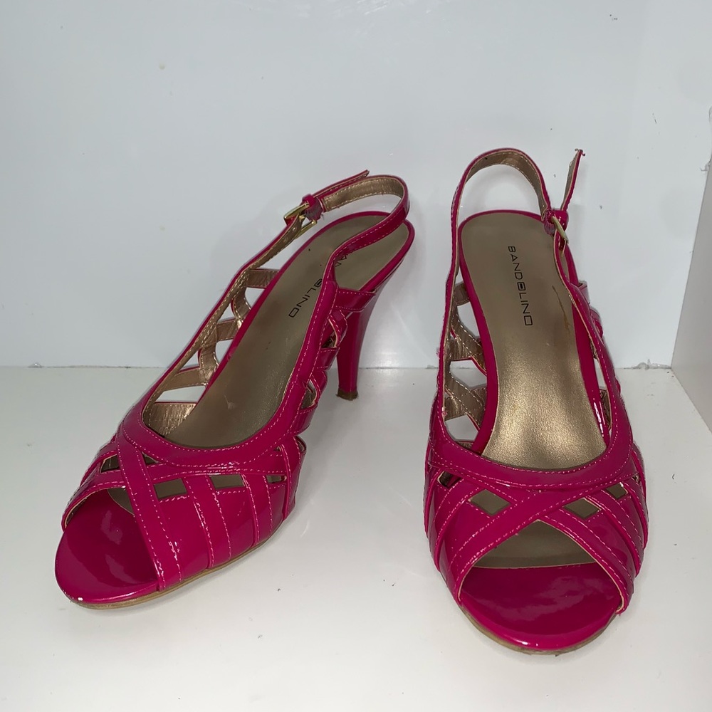 Bandolino Jorkins Pink Slingback Pumps Size 9